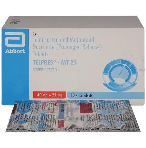 telpres mt 25mg tablet 15's